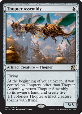 Thopter Assembly - Elves vs Inventors Spoiler