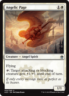 Angelic Page - Masters 25 Spoiler