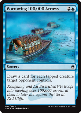 Borrowing 100,000 Arrows - Masters 25 Spoiler