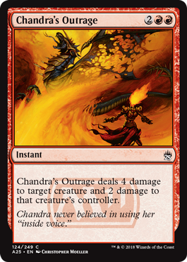 Chandra’s Outrage - Masters 25 Spoiler