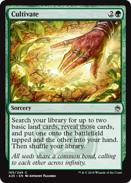 Cultivate - Masters 25 Spoiler