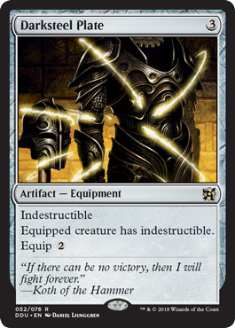 Darksteel Plate - Elves vs Inventors Spoiler