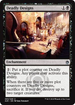 Deadly Designs - Masters 25 Spoiler