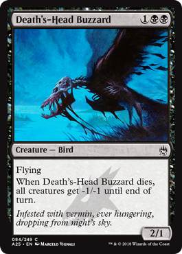 Death’s-Head Buzzard - Masters 25 Spoiler