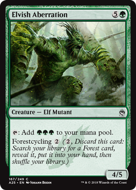 Elvish Aberration - Masters 25 Spoiler