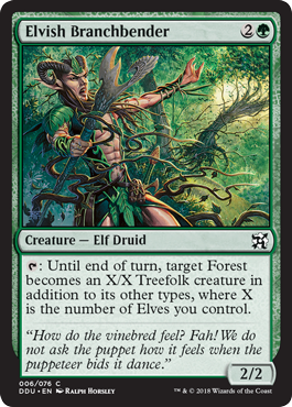 Elvish Branchbender - Elves vs Inventors Spoiler