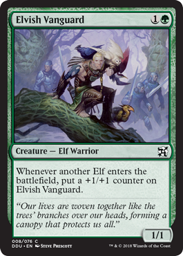 Elvish Vanguard - Elves vs Inventors Spoiler