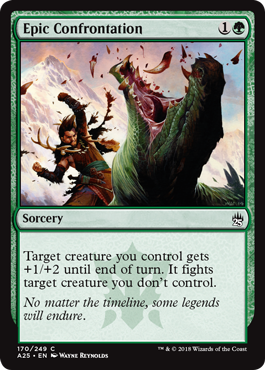 Epic Confrontation - Masters 25 Spoiler