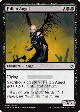 Fallen Angel - Masters 25 Spoiler