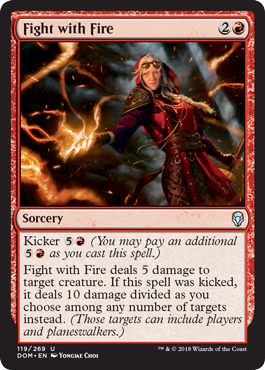 Fight with Fire - Dominaria Spoiler