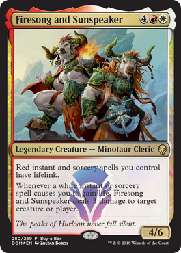 Firesong and Sunspeaker (Buy-a-Box-Promo)