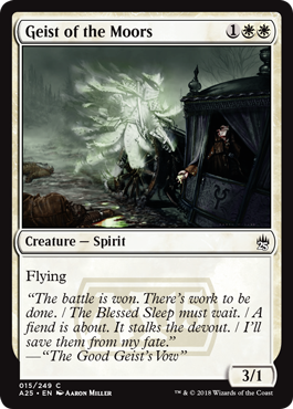 Geist of the Moors - Masters 25 Spoiler