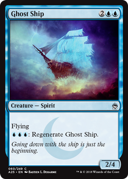 Ghost Ship - Masters 25 Spoiler