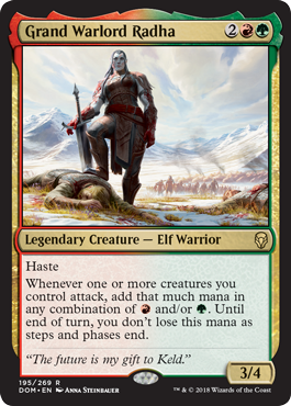 Grand Warlord Radha - Dominaria Spoiler