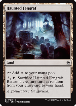 Haunted Fengraf - Masters 25 Spoiler