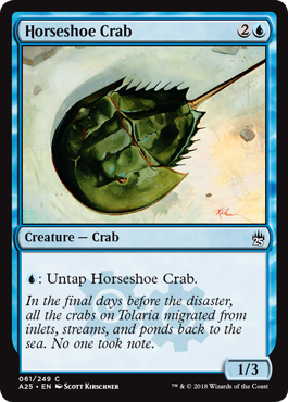 Horseshoe Crab - Masters 25 Spoiler