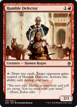 Humble Defector - Masters 25 Spoiler