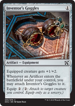 Inventor's Goggles - Elves vs Inventors Spoiler