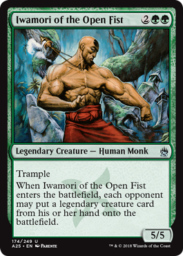 Iwamori of the Open Fist - Masters 25 Spoiler