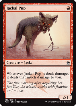 Jackal Pup - Masters 25 Spoiler