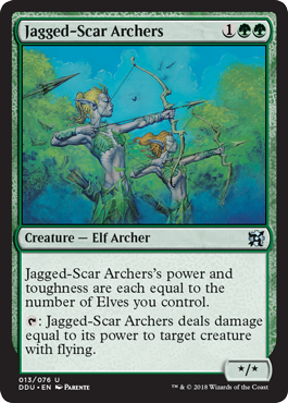 Jagged-Scar Archers - Elves vs Inventors Spoiler