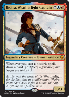 Jhoira, Weatherlight Captain - Dominaria Spoiler