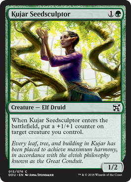 Kujar Seedsculptor - Elves vs Inventors Spoiler