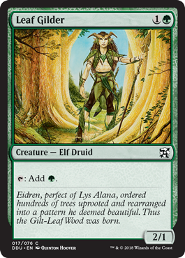 Leaf Gilder - Elves vs Inventors Spoiler