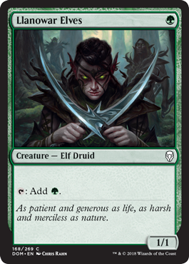 Llanowar Elves - Dominaria Spoiler