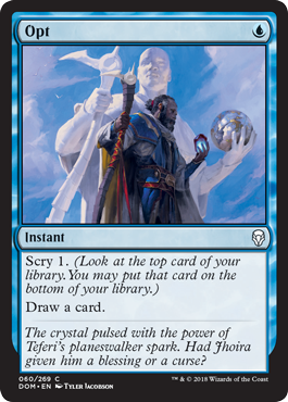 Opt - Dominaria Spoiler