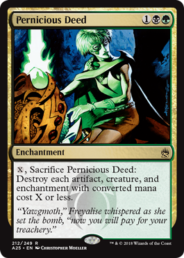 Pernicious Deed - Masters 25 Spoiler