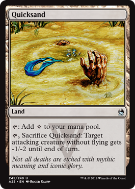 Quicksand - Masters 25 Spoiler