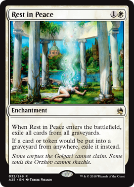 Rest in Peace - Masters 25 Spoiler
