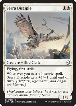 Serra Disciple - Dominaria Spoiler