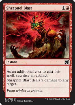 Shrapnel Blast - Elves vs Inventors Spoiler