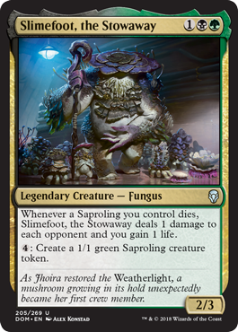 Slimefoot, the Stowaway - Dominaria Spoiler