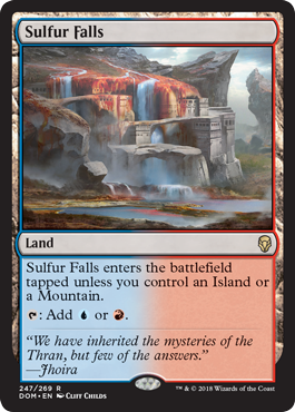 Sulfur Falls - Dominaria Spoiler