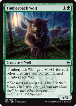 Timberpack Wolf - Masters 25 Spoiler