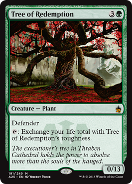 Tree of Redemption - Masters 25 Spoiler