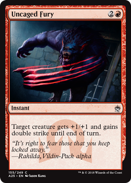 Uncaged Fury - Masters 25 Spoiler
