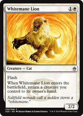 Whitemane Lion - Masters 25 Spoiler