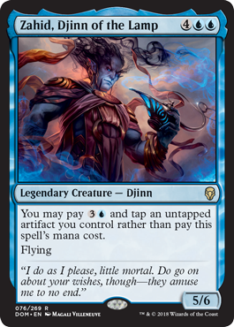 Zahid, Djinn of the Lamp - Dominaria Spoiler