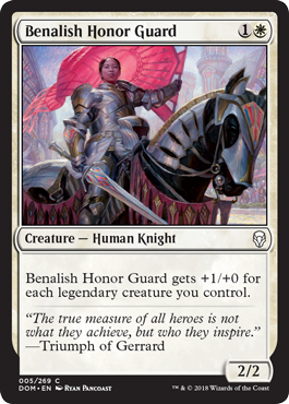Benalish Honor Guard - Dominaria Spoiler