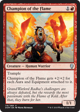 Champion of the Flame - Dominaria Spoiler