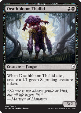 Deathbloom Thallid - Dominaria Spoiler