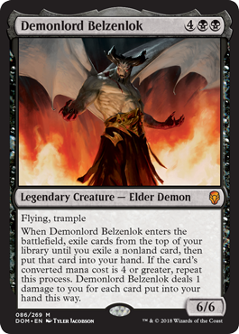 Demonlord Belzenlok - Dominaria Spoiler