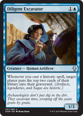 Diligent Excavator - Dominaria Spoiler