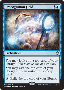 Precognition Field - Dominaria Spoiler