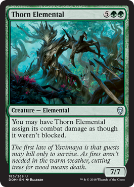 Thorn Elemental - Dominaria Spoiler