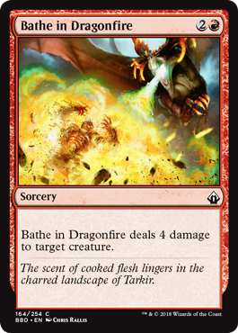 Bathe in Dragonfire - Battlebond Spoiler